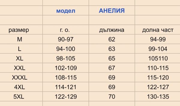 Блуза модел "АНЕЛИЯ" в десен "Нежни цветя в тюркоаз"- код -8051 - Image 6