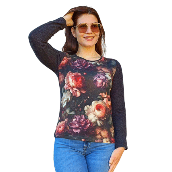 Блуза АНЕЛИЯ ангора, десен 