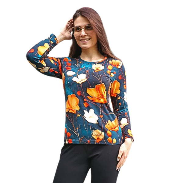 Блуза АНЕЛИЯ ангора, десен