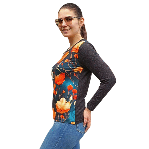 Блуза АНЕЛИЯ ангора, десен 