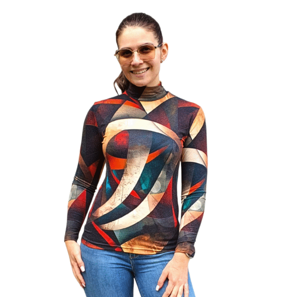 Вталено полу поло АНГОРА, десен ДИНАМИКА - код 8264