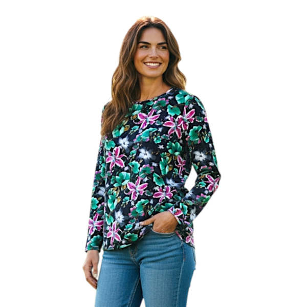 Блуза АНЕЛИЯ дълъг ръкав, код- 8305