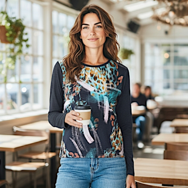 Блуза АНЕЛИЯ ангора, код- 8313