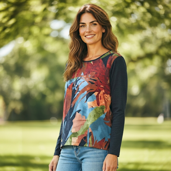 Блуза АНЕЛИЯ ангора, код- 8309