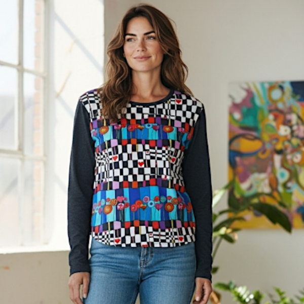 Блуза АНЕЛИЯ ангора, код- 8324