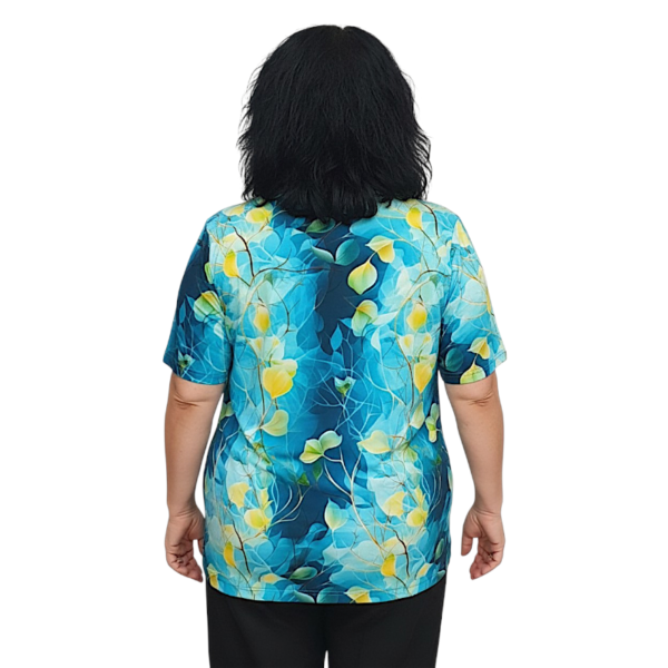 Модел АНЕЛИЯ  къс ръкав, десен 