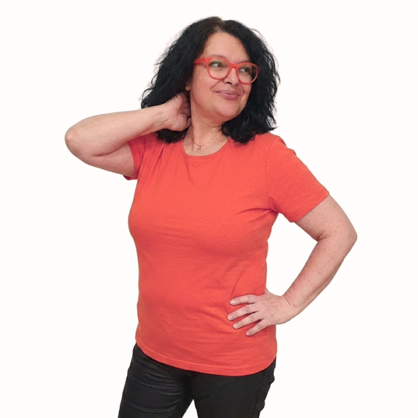 Модел АНЕЛИЯ  къс ръкав, цвят 